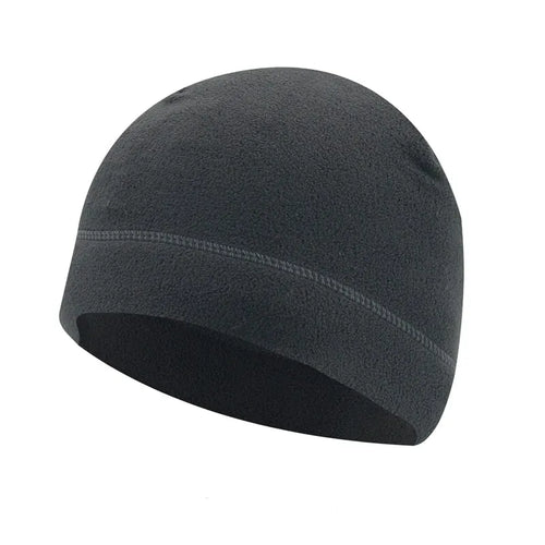 Men Polar Fleece Cap Winter Warm Outdoor Sports Skiing Cycling Hat