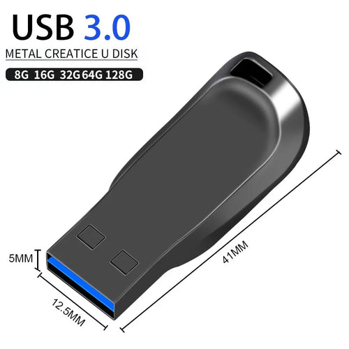 USB flash drive 128GB 64GB 32GB 16GB 3.0 high-speed PenDrive 128GB