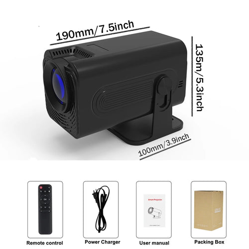 Polaring P50 Android Projector Amlogic 950S Chip 5G Wifi BT 350Ansi