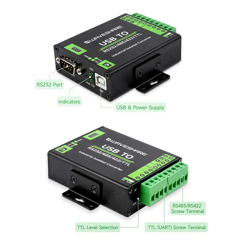 FT232RNL USB TO RS232/485/422/TTL Interface Converter Industrial