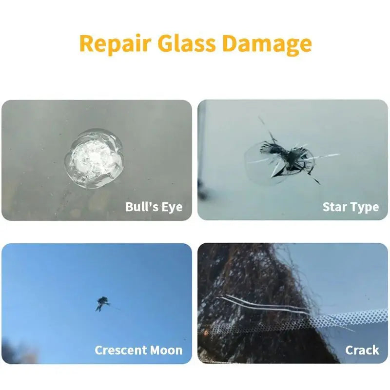 DIY Car Windshield Cracked Repair Tool Upgrade Auto Glass Repair Fluid