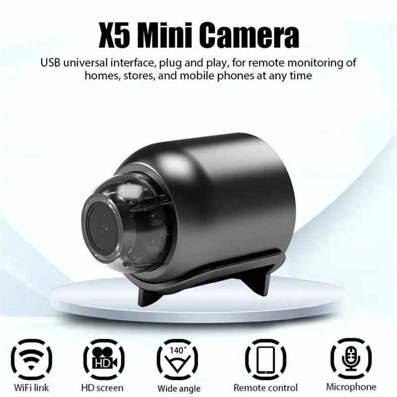 HD 1080P Mini Camera Wireless WiFi Baby Monitor Indoor Safety Security