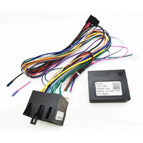CAN Bus Decoder, 16 Pin to ISO Radio Harness Adapter, Car Android