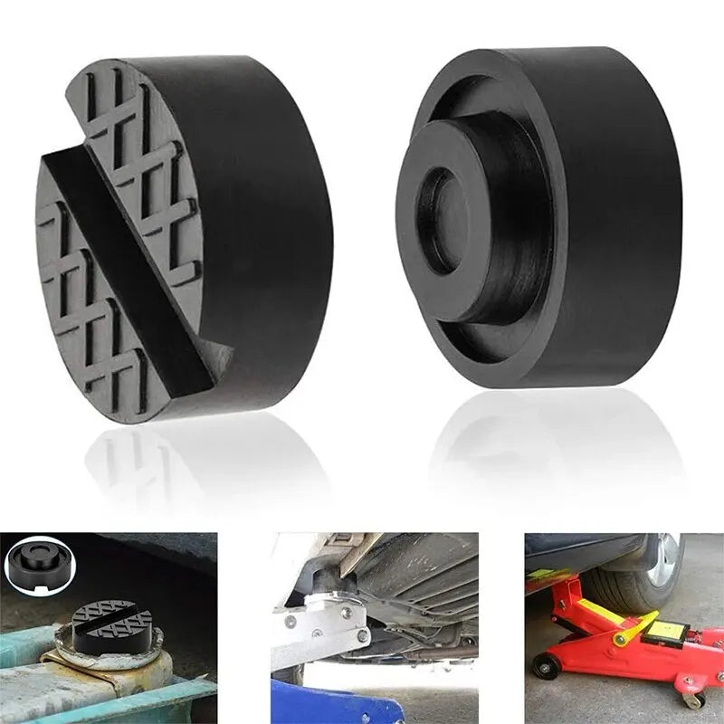 Car Lift Jack Support Stand Rubber Pads Wheel Dolly Slotted Floor