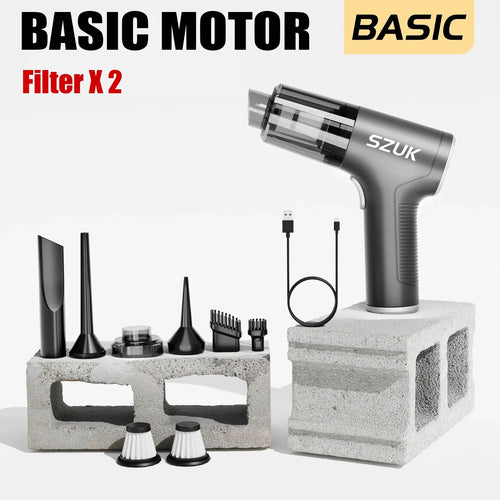 SZUK 18000PA Car Vacuum Cleaner Mini Portable Duster Handheld Cleaning