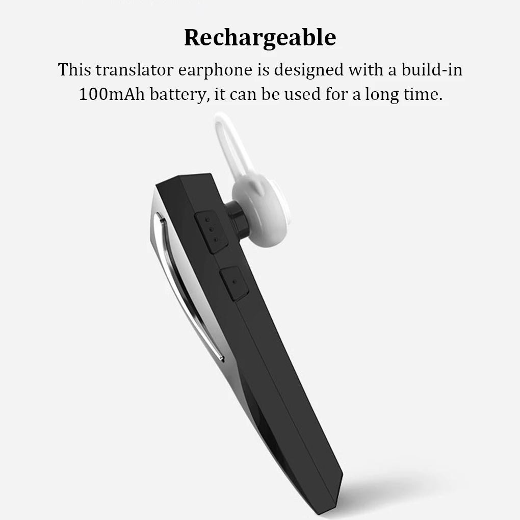 Multi-language Translation Earbud Translator Earphone Headset