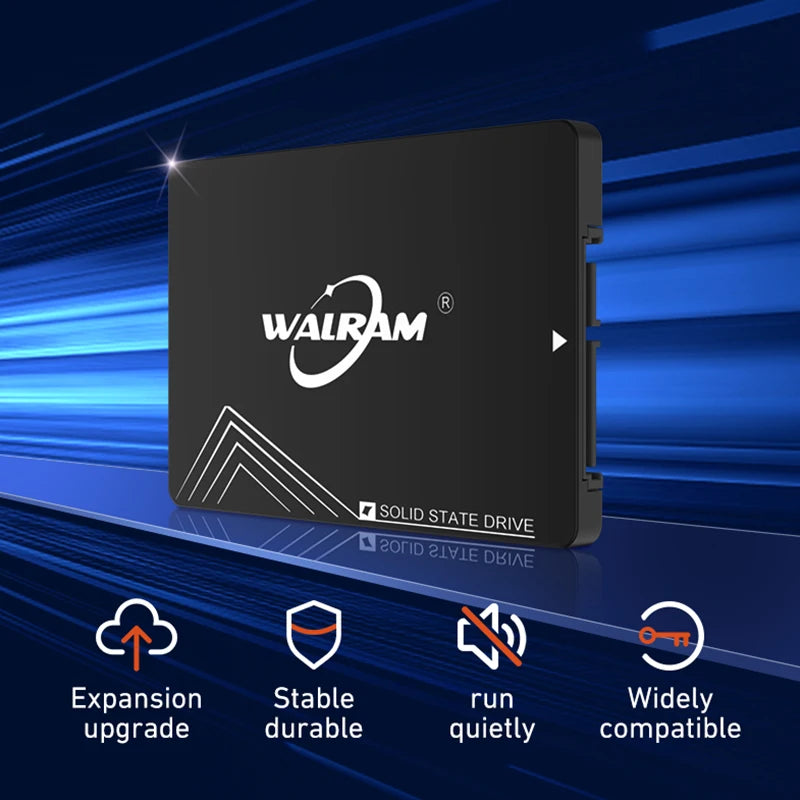 WALRAM 2.5 SATA3 SSD 1TB 120gb 240gb 480gb 128GB 256G 512gb HDD