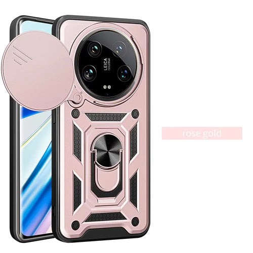 Armor Funda for Xiaomi 14 Ultra Redmi A4 14C 4G POCO C75 Case Slide