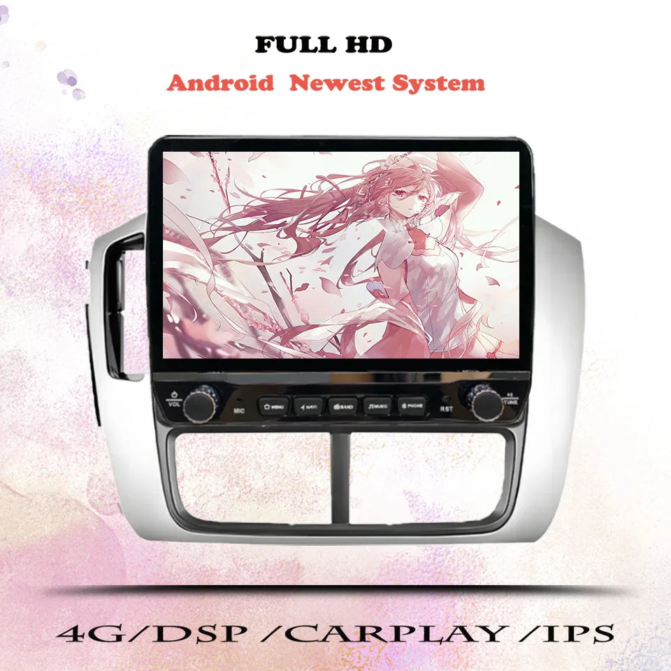 Android 14 8G Ram Car Radio Video DVD Player Navigation GPS For Honda