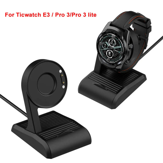 Charging Cradle Dock For TicWatch Pro 5 E3 Pro 3 GPS Charger Cable