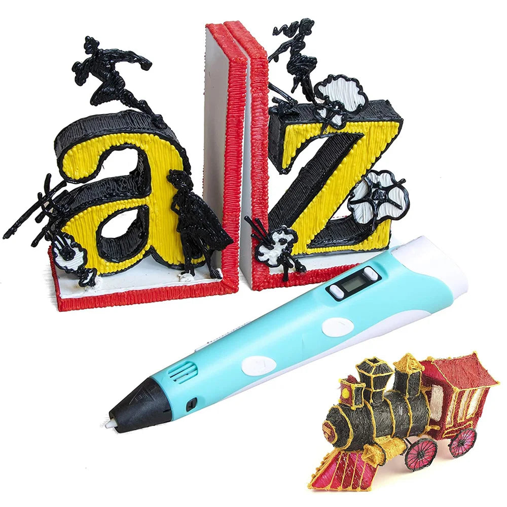 32 Colors 3D Pen Filament 1.75mm PLA, Each Color 10Feet(3m), Total 320