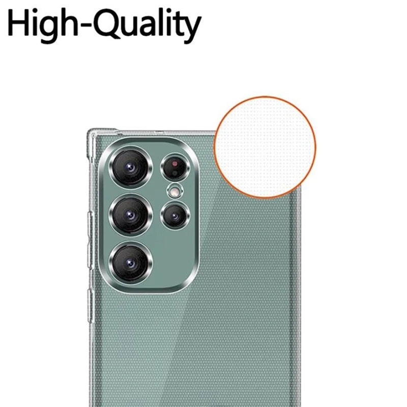Clear Case For Samsung Galaxy S25 S24 S23 S22 S21 Plus Ultra