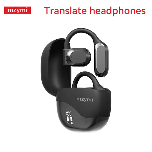 mzymi M62 Wireless Earbuds With Translate APP Earclip Bluetooth5.3