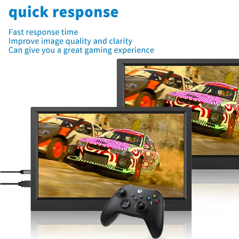 11.6 Inch Portable Monitor HDMI-Compatible Laptop second screen Gaming