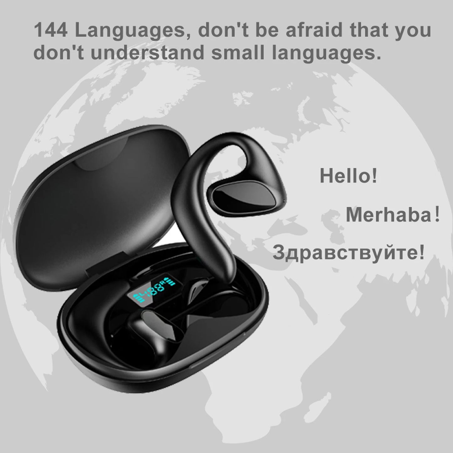Language Translator Device with 144 Languages Waterproof Rechargeable