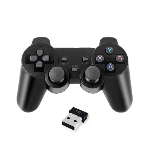 1PC/2 PCS 2.4Ghz Wireless Gamepad for Game Controller USB Joystick For