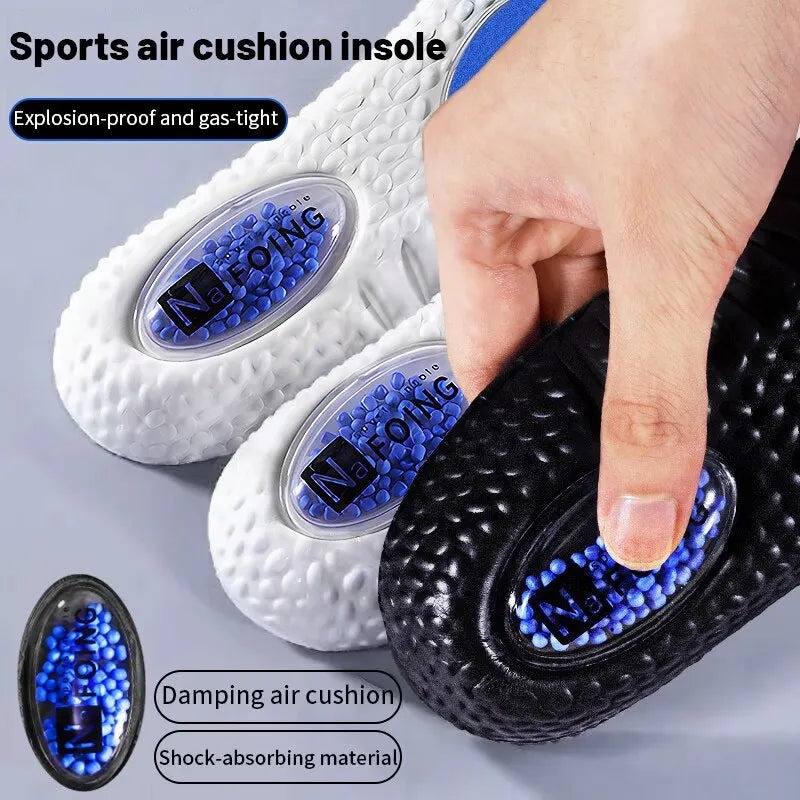 New Sports Insoles for Shoes Technology Shock Absorption Deodorant