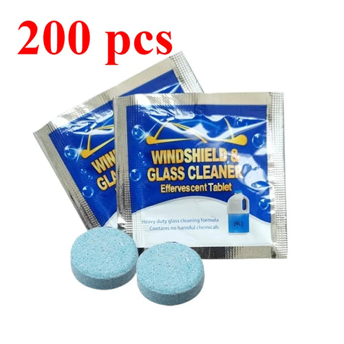 Solid Cleaner Car Windscreen Cleaner Effervescent Tablet Auto Wiper
