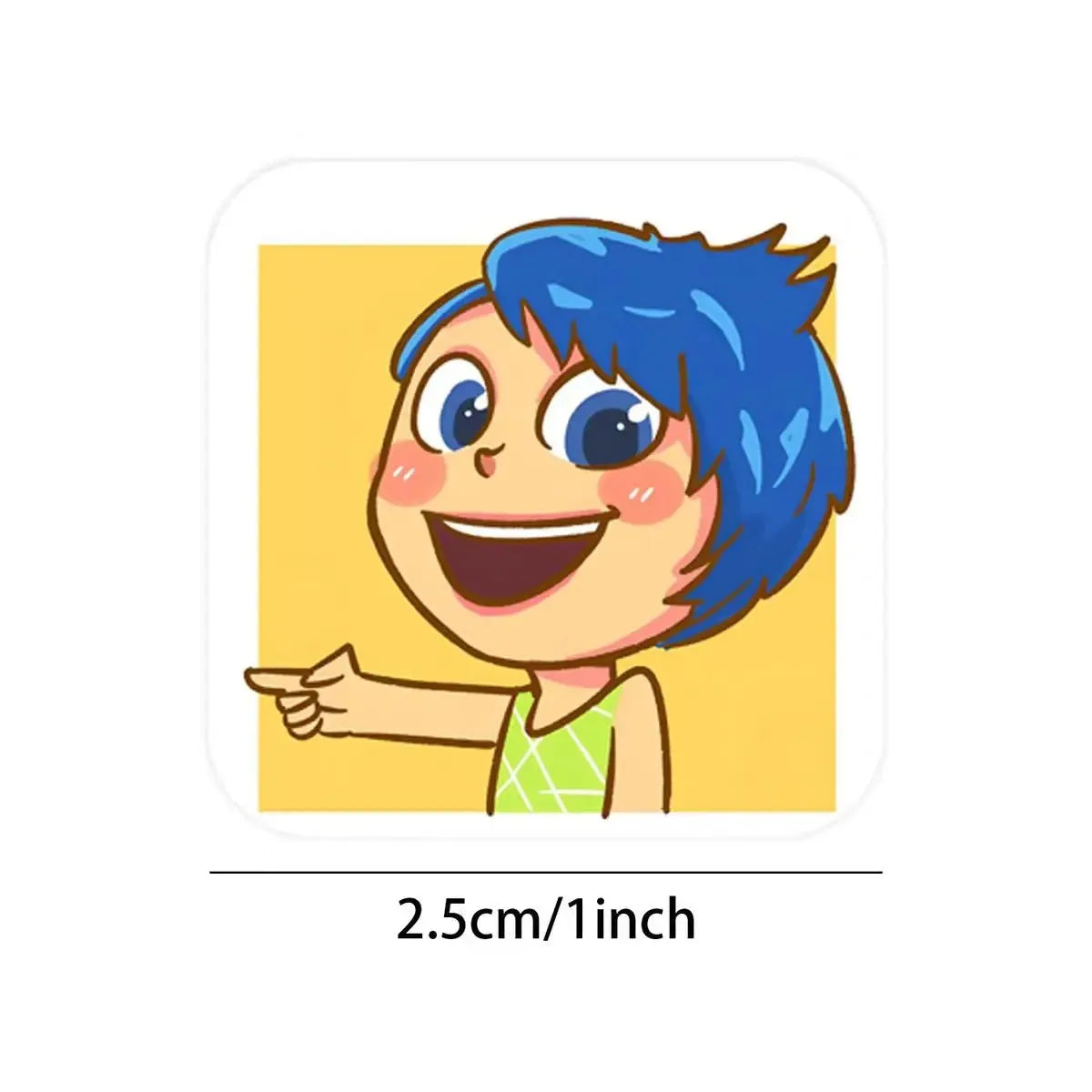 500pcs Inside Out 2, roll stickers, surrounding children's toy ledger