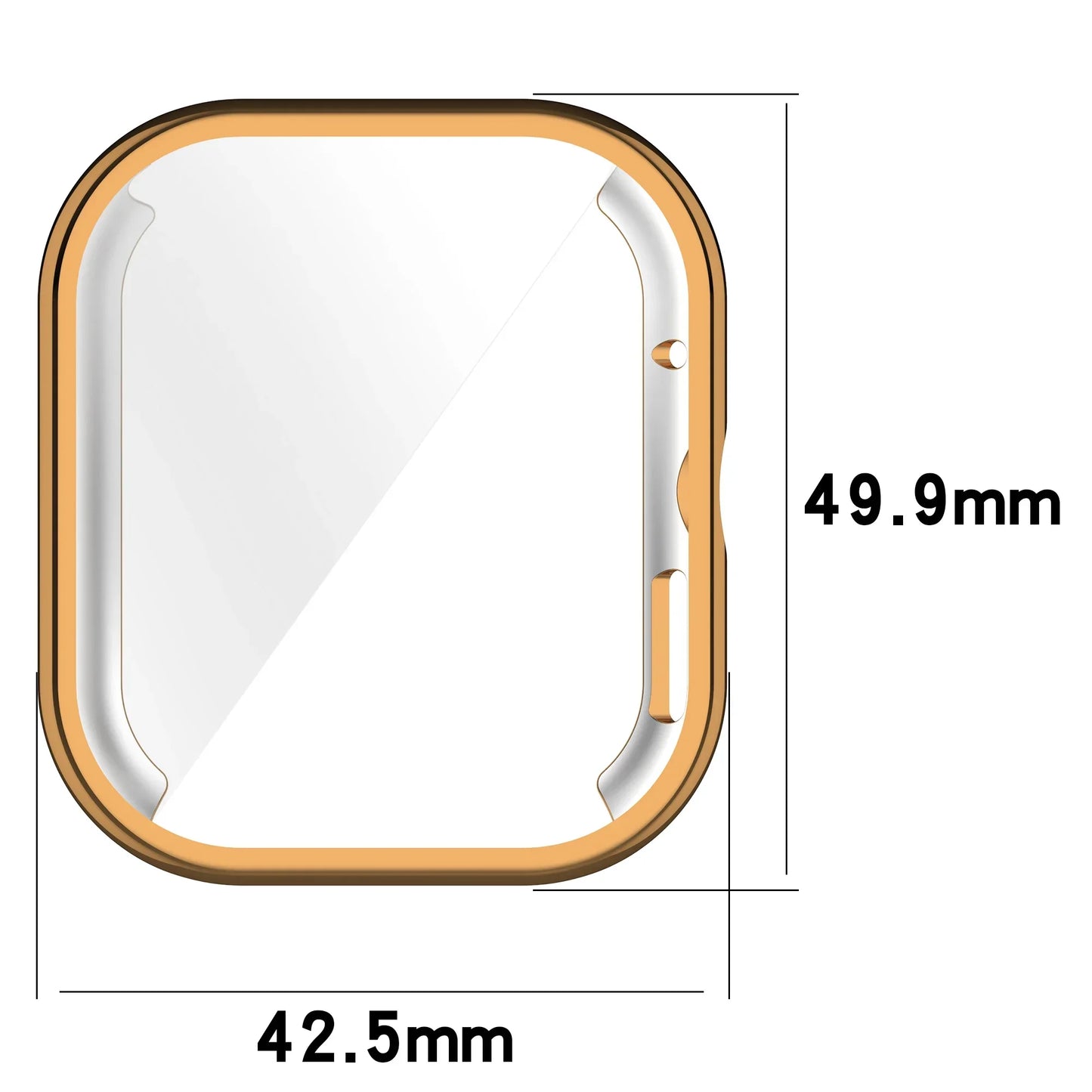 Soft Full Case+Tempered Glass For Redmi Watch 4 Protective Cases