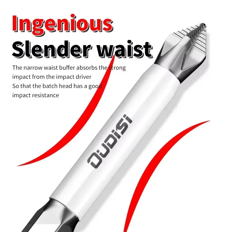 6 PCs Non-Slip Magnetic Cross Head Household Electric Driver Screw Set