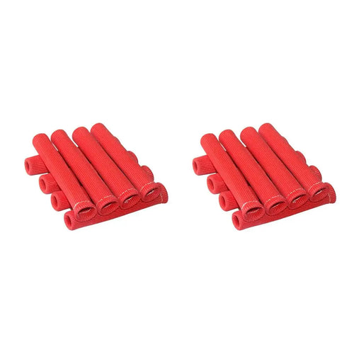 8Pcs/Set Spark Plug Wire Boots 1200˚F Heat Shield Protector Sleeve Car