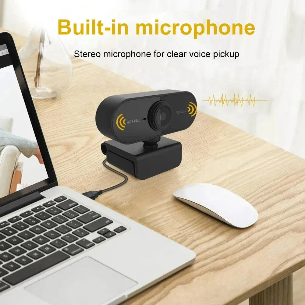 Camera 1080P HD Computer HD USB Camera Built In Microphone USB Network