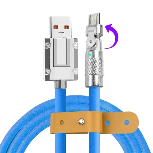 Micro USB Cable Android Phone Charger Silicone Charging Cord for