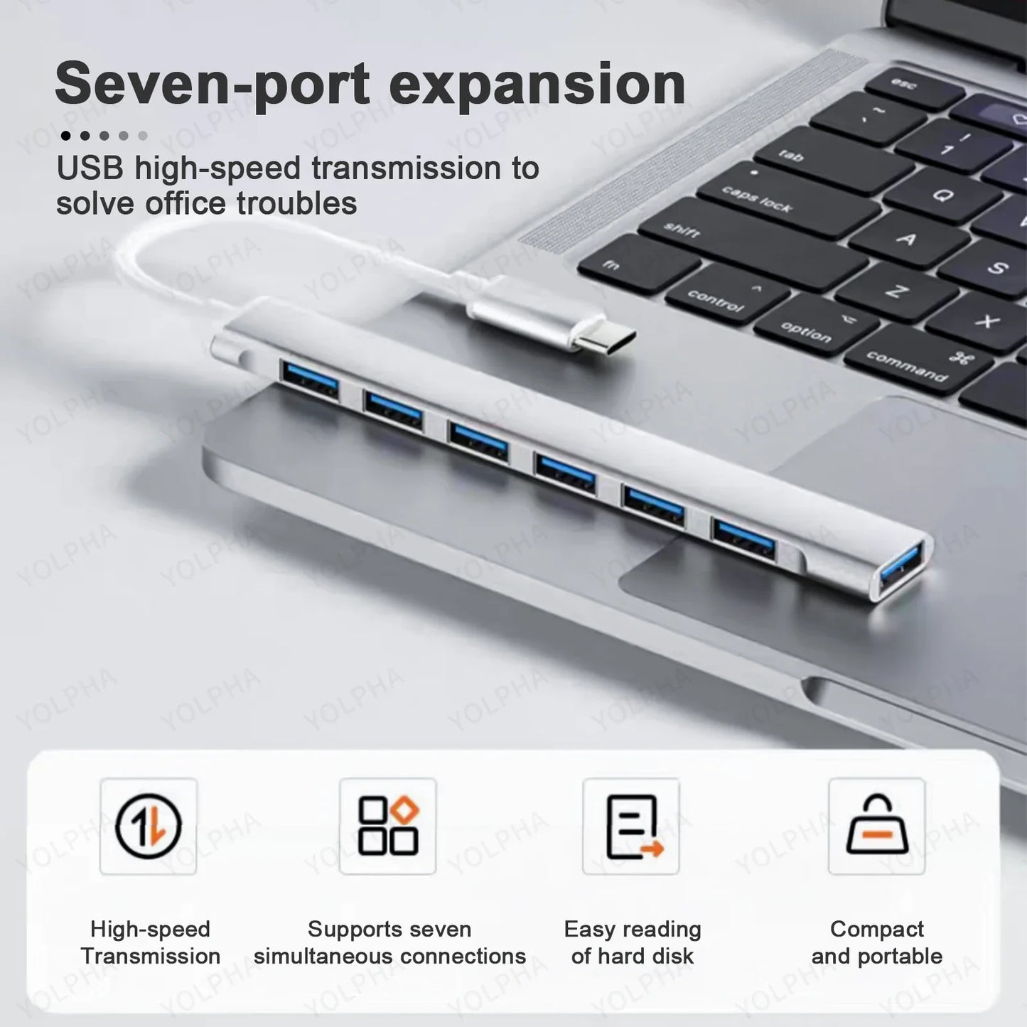 USB 3.0 HUB USB 2.0 HUB USB C HUB Type C HUB Multi Splitter High Speed