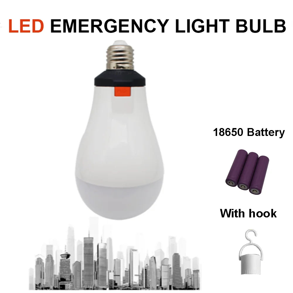 New LED Emergency Lights House Outdoor USB Rechargeable Portable