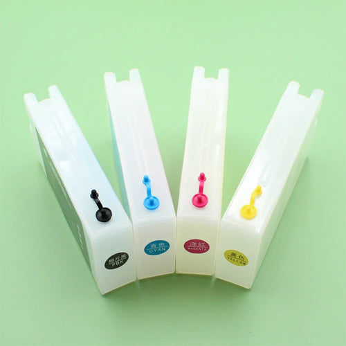 1Set Refillable Ink Cartridge Tank No Chip T41W2 T41W3 T41W4 T41W5