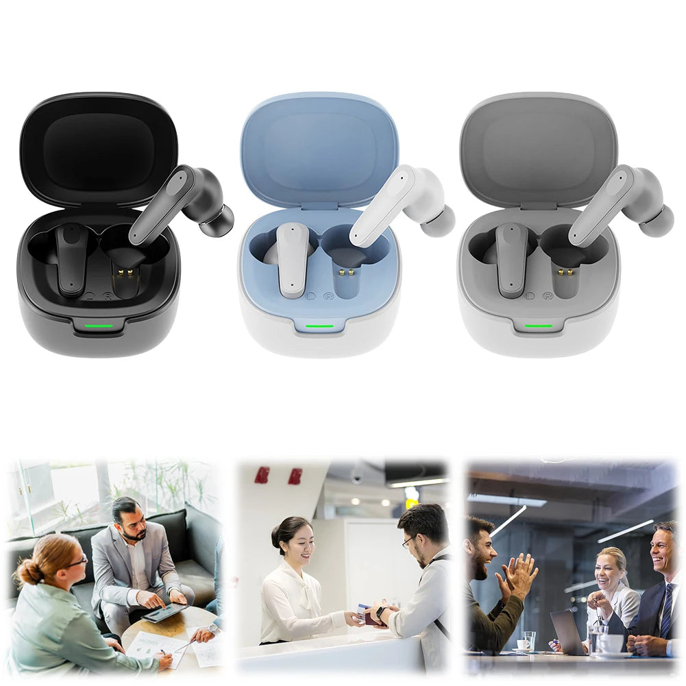 Intelligent Translator Earbuds Bluetooth-Compatible 5.4 Noise