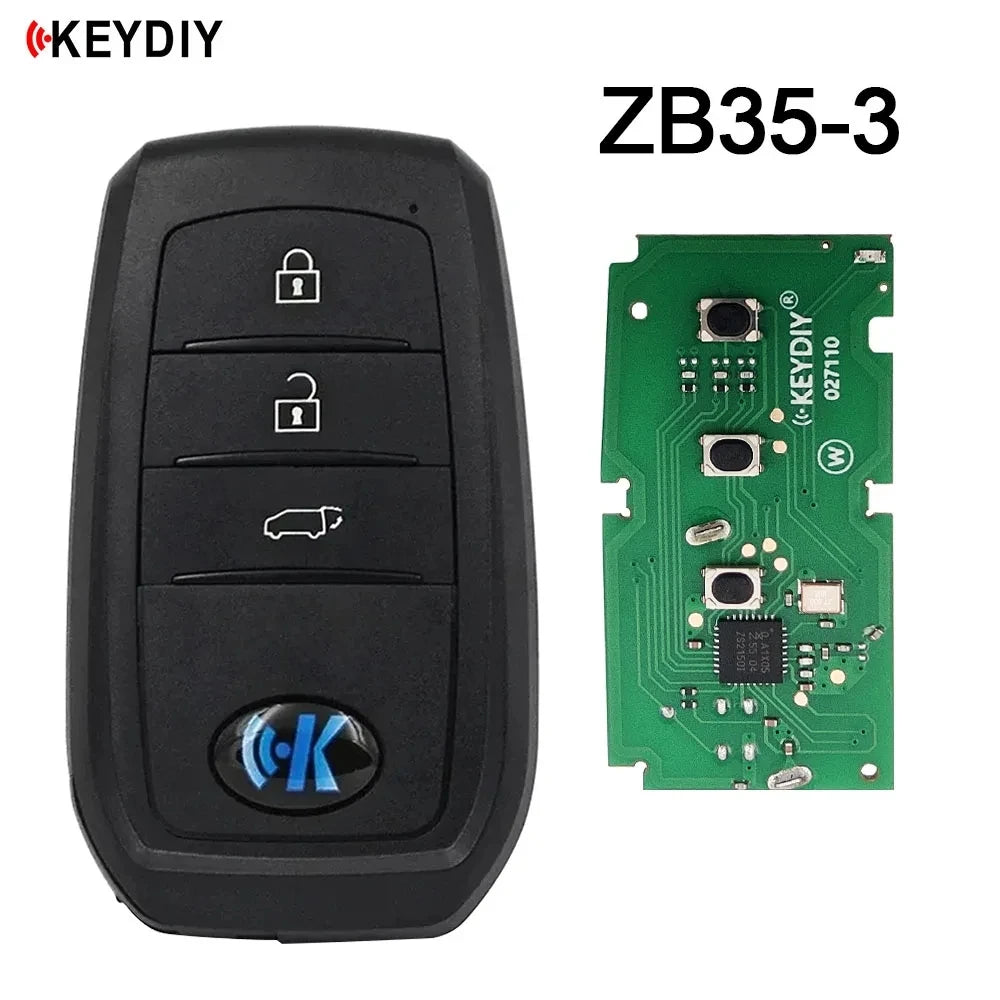 KEYDIY KD ZB35-3/4 ZB36-2/3/4 Smart Key ZB Series Multiple Remotes for