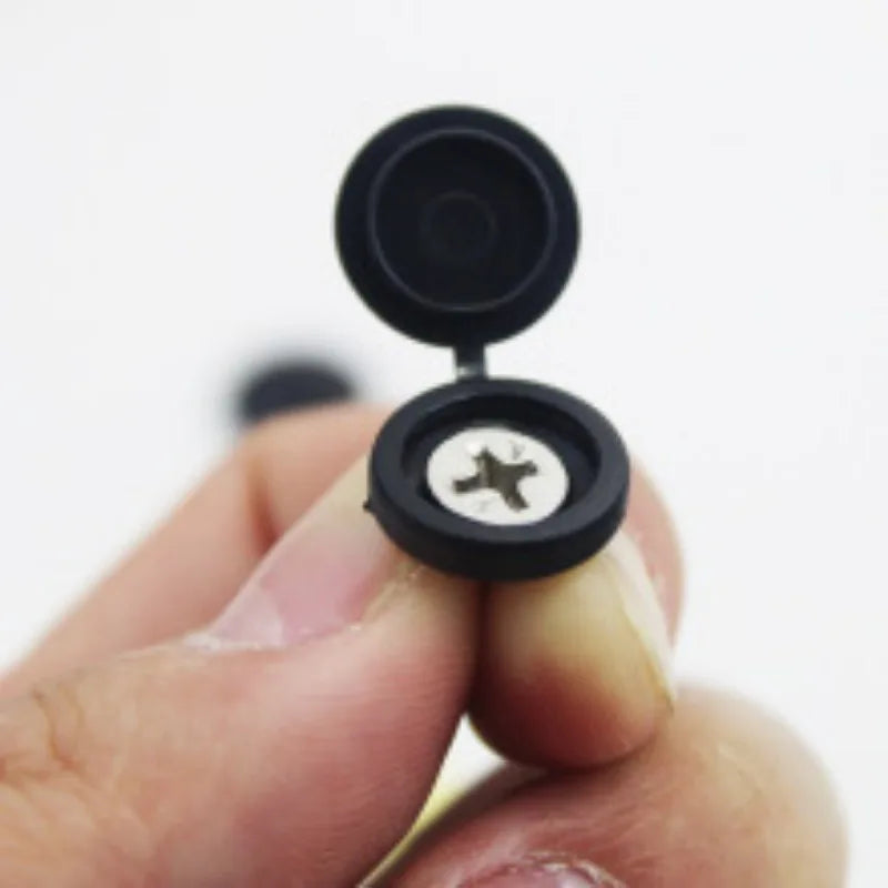 10/100pcs Screw Decorative Cover Cross Screw Nail Cap Folding Buckle