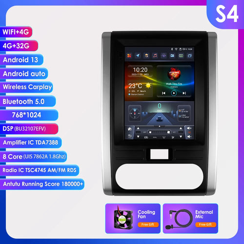 Hizpo For Tesla Style Android 13 Car Radio for Nissan X-Trail Xtrail 2