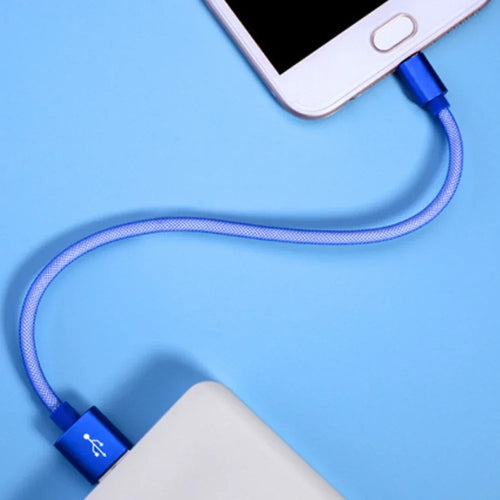 Type C Micro USB Cable 20cm 3A Short Fast Charging For iOS Samsung