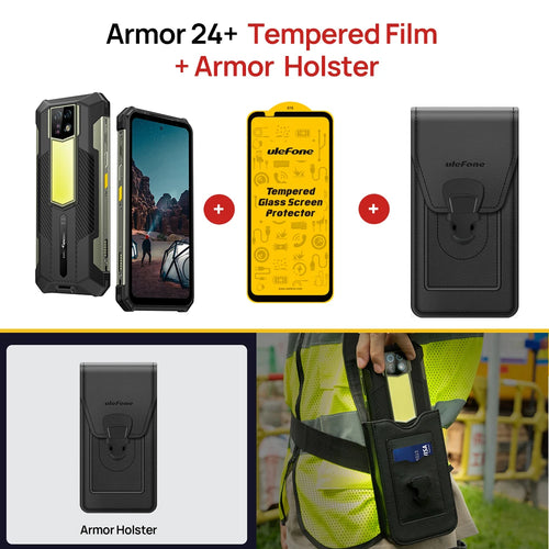 Ulefone Armor 24 Rugged Phone 22000mAh Up to 24GB+ 256GB 6.78"120Hz