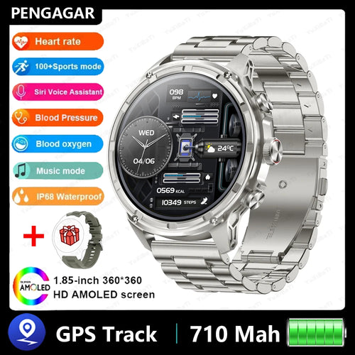 V99 1.85-inch Ultra HD Smart Watch NFC sensing Bluetooth Call 710 Mah