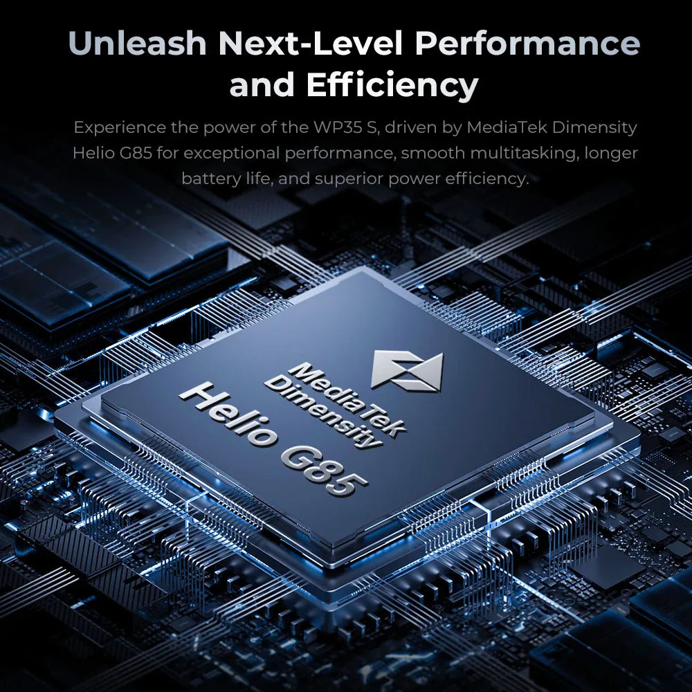 Oukitel WP35 S Rugged Phone 6.56" HD+ 24GB(6+18)+256GB 11000mAh Mobile