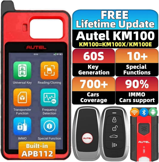 Autel MaxiIM KM100 Key Fob Programming Immobilizer Tool 2PCS Autel