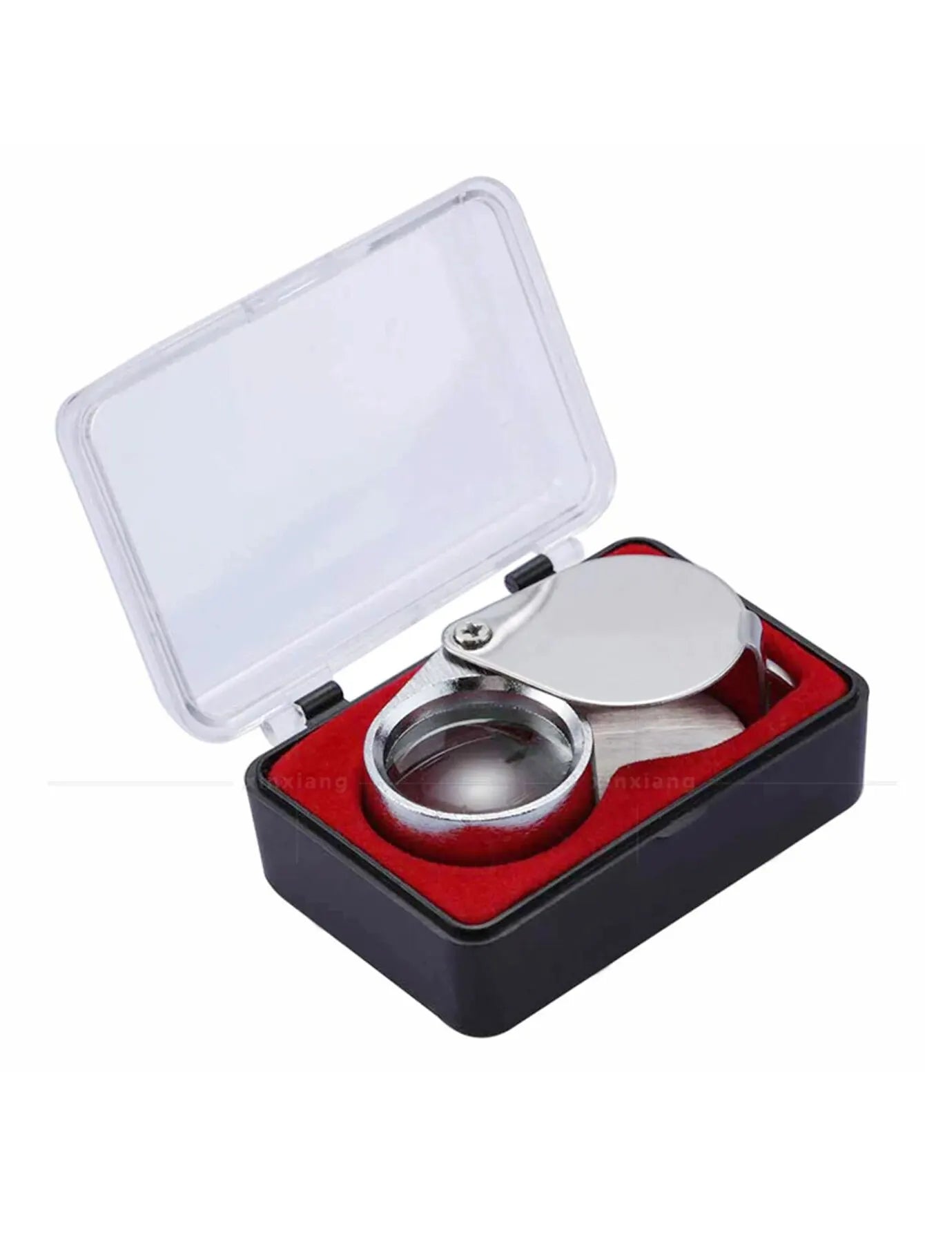 Pocket Loupe Magnifier Jewelry Magnifying Glass Foldable Diamond Lupa