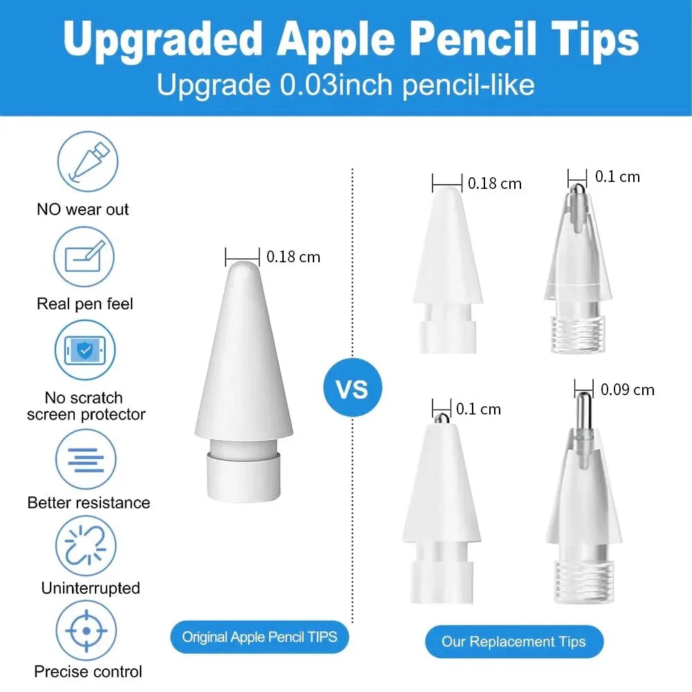 For Apple Pencil Pen Nib Pencil Case For Apple Pencil Tip 2B HB 3.0