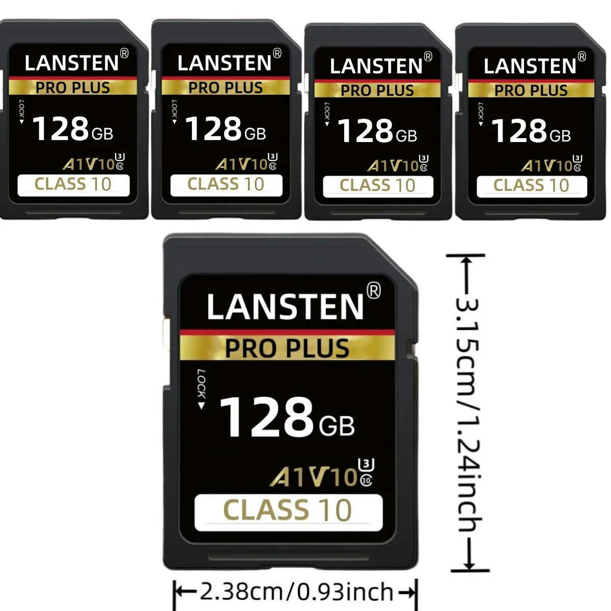 Memory Card U3 High Speed 128GB 64GB 32GB Memory Card Classe 10 3D 4K