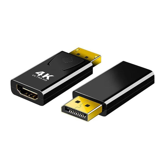 4K DP to HDMI-compatible Converter Displayport to 1080P HDTV Computer