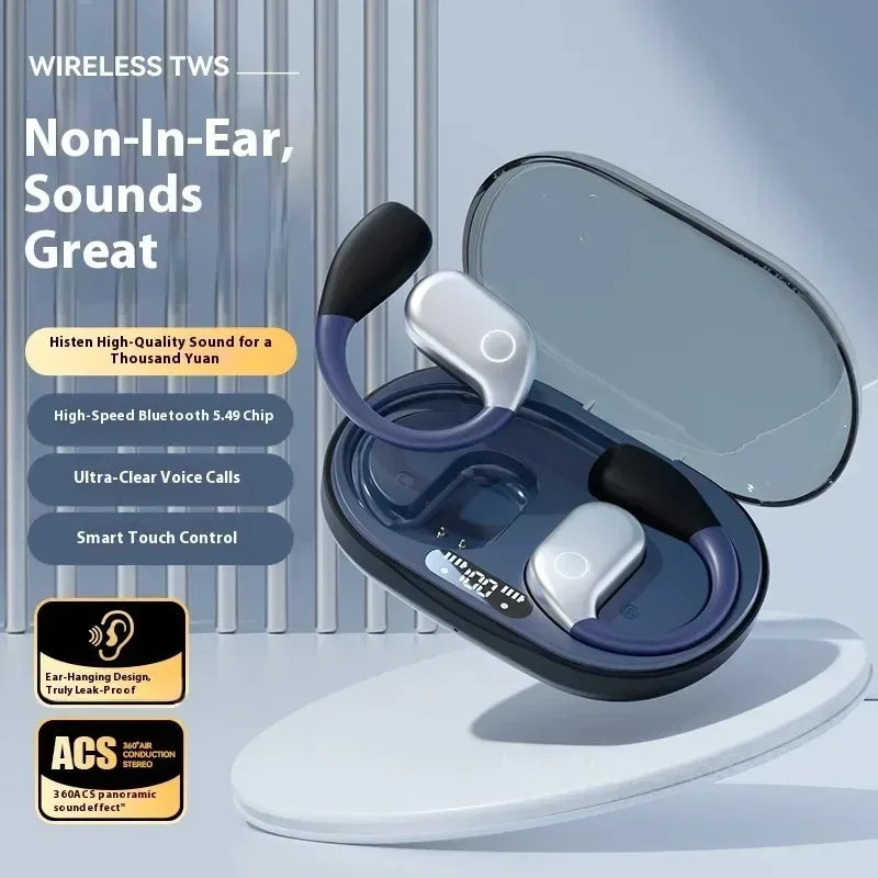 144 Languages Translation Earbuds Real-time Two-Way Headphones Travel