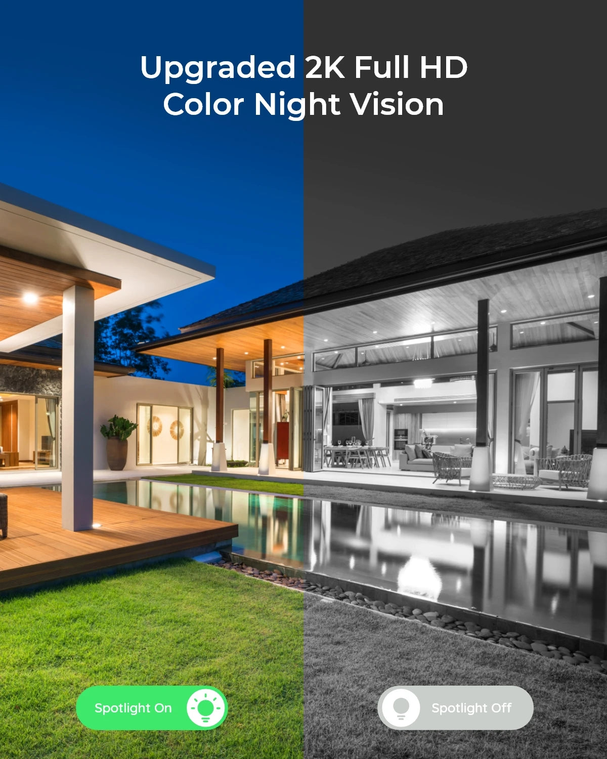 Reolink 4MP Cube WiFi Outdoor Camera with Spotlight 2.4/5GHz Dual-Band