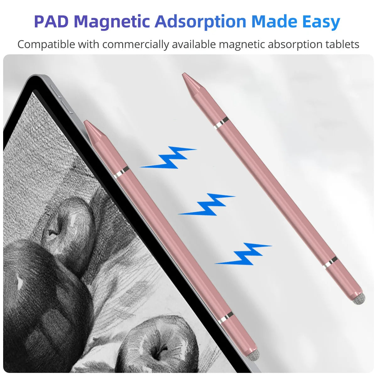 3 in 1 Magnetic Stylus Pen For Smart phone tablet For iPhone ipad