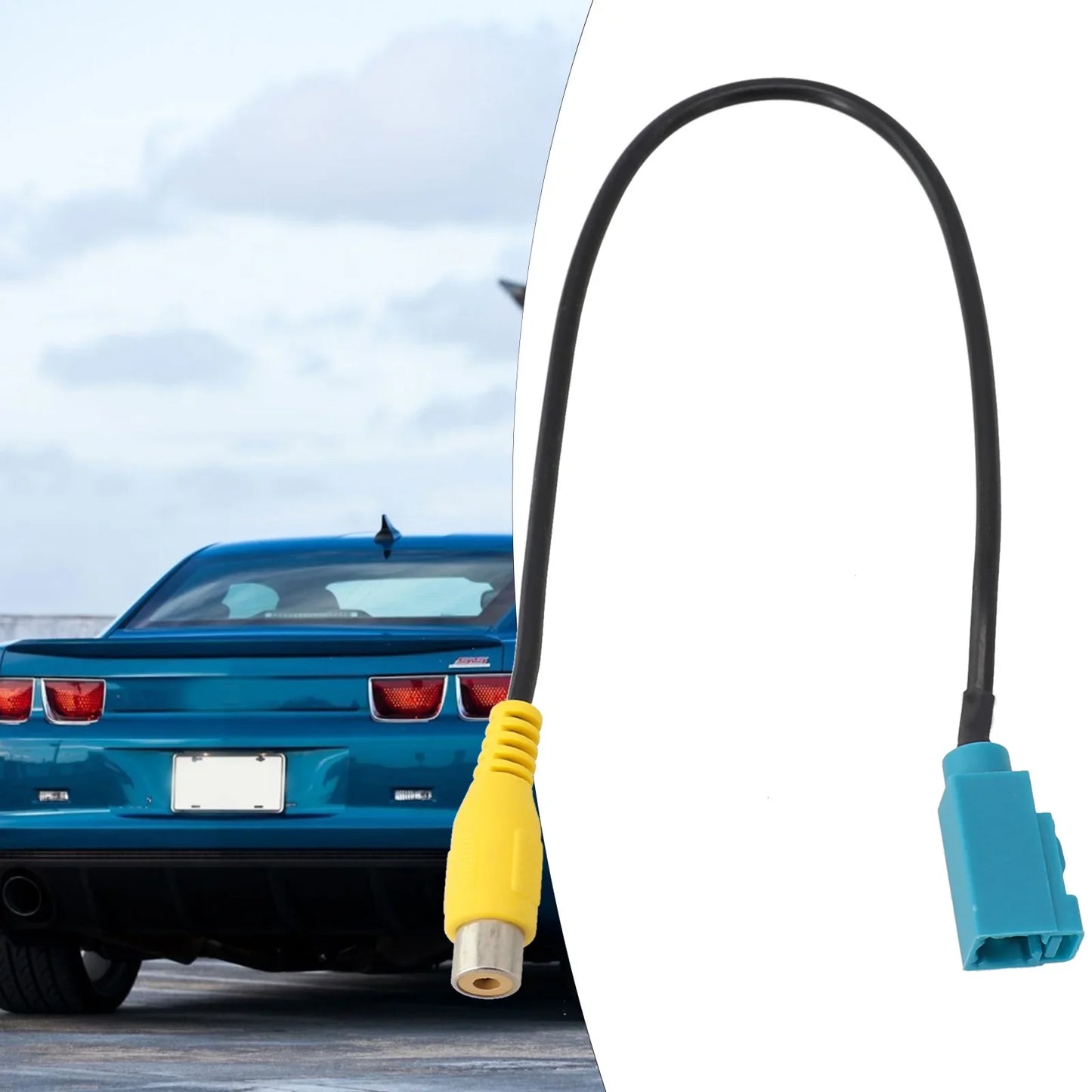 Rear View Reverse Camera Adapter Cable Fits For Mercedes-Benz C E W204