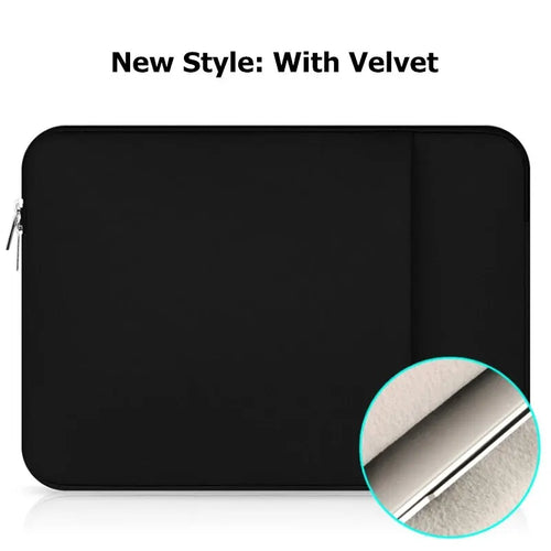 Laptop Sleeve Bag 13 14 15.6 Inch PC Cover For MacBook Air Pro Retina