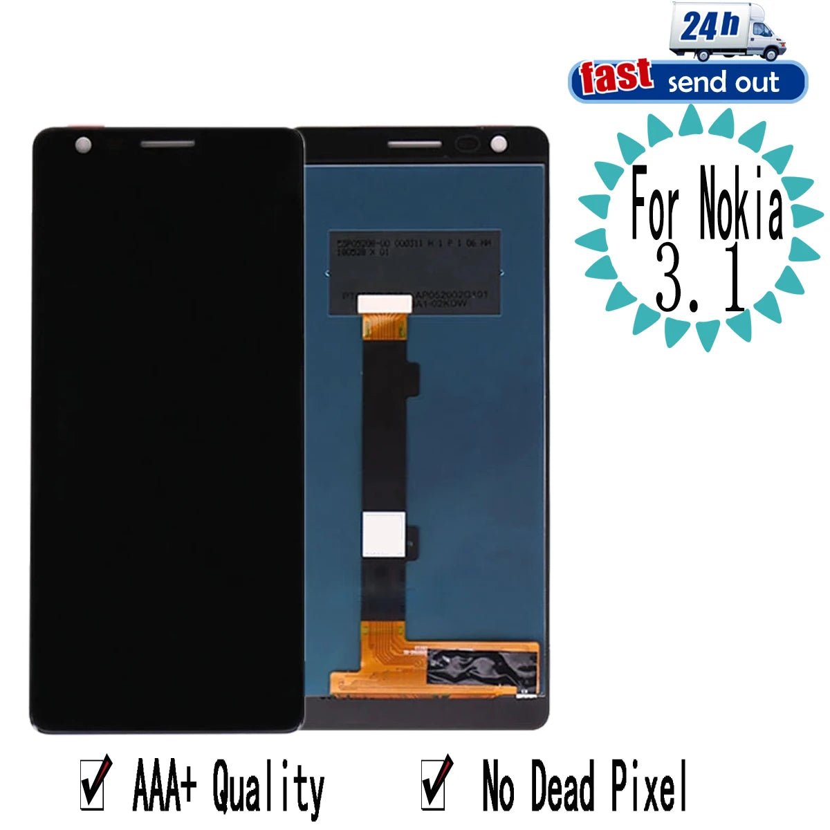 5.2" LCD For Nokia 3.1 LCD Display  TA-1049 TA-1057 TA-1063 TA-1070